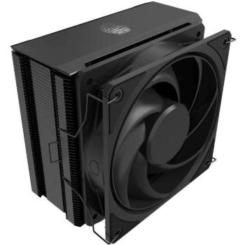 Cooler Master Hyper 212 Pro - Disipador de CPU con 4 Tubos, Multisocket Universal, Ventilador de 120mm y Iluminación RGB - Color Negro