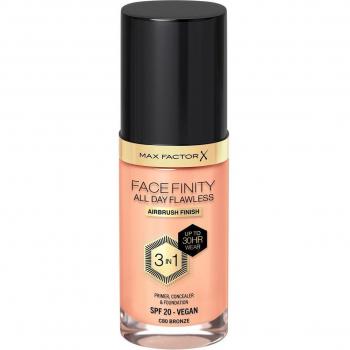 Max Factor Facefinity All Day Flawless Long-Lasting Foundation SPF 20 Shade 80 Bronze/C80 Bronze 30 ml