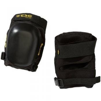 TSG Force III Plus D30 - Rodilleras para monopatín, color negro, talla XL