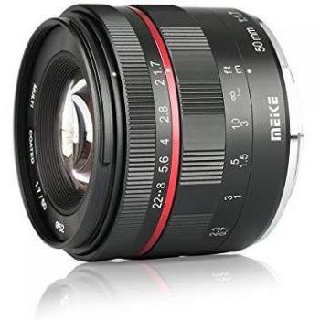 Meike 50mm F1.7 Lens for Nikon Z Mount - Full Frame, Black