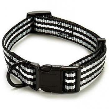 Collar a Rayas Dimensiones (2.5cm x 1cm x 18cm)