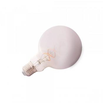 Bombilla LED E27 4W 380Lm Filamento G95 40.000H