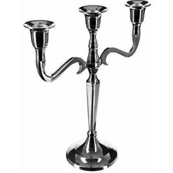 Candelero de metal 3 cabezas H27