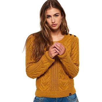 Superdry Jersey Jenna Cable Mostaza L