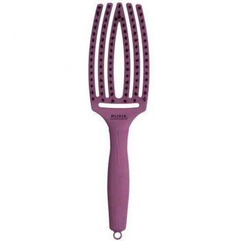 Olivia Garden - Cepillo para cabello Fingerbrush - Deep Purple