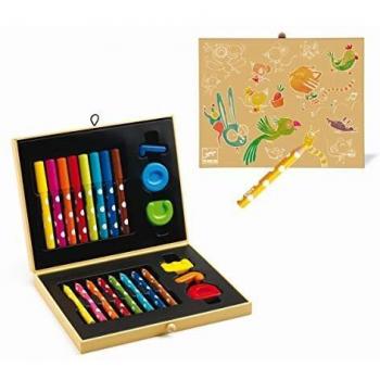 DJECO- Caja de Colores para niños Lápices
