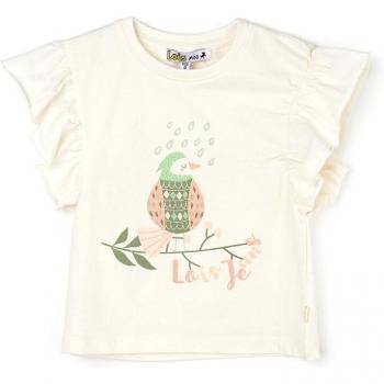 Lois 57053 Camiseta de niña blanca en algodón 57053-06