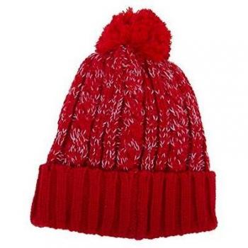 New Balance Gorro con Pompón Invierno Rojo - Talla única