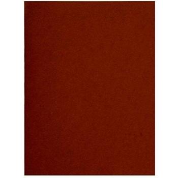 Exacompta Flash 220 - Paquete de 100 subcarpetas, 24 x 32 cm, color chocolate