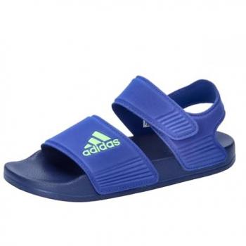 Sandalias Adidas Adilette Infantiles Azul Deslizantes 39 1/3