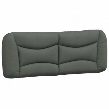 vidaXL Dark Gray Fabric Headboard Cushion 53.9