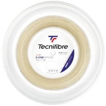 Cordaje Tenis Tecnifibre X-ONE BIPHASE 200m Natural 1.34 mm