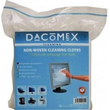 Dacomex - Sachets de 50 chiffons blancs