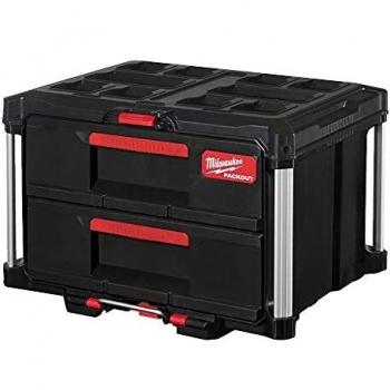 Caja de herramientas Milwaukee PACKOUT con 2 cajones 560 x 410 x 360 mm