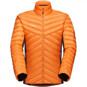 Chaqueta de montaña para hombre Mammut ALBULA HYBRID, color naranja y negro, talla XL