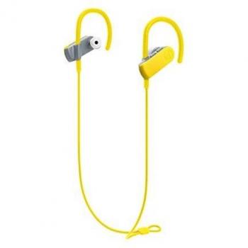Audio-Technica ATH-SPOTR50BTYL Wireless Bluetooth connection Earbuds Headphones Yellow