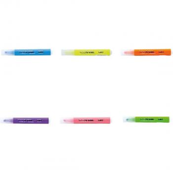 Subrayador M&G M Star paquete de 6 colores