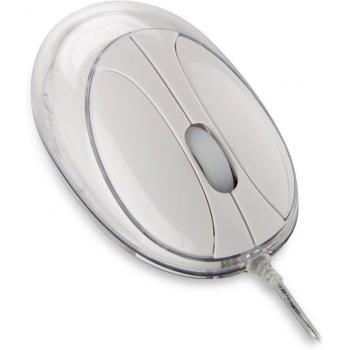NGS Vip Mouse - Ratón portátil, color blanco