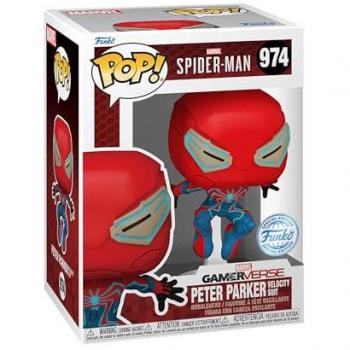 Funko POP! Exclusive Peter Parker (Velocity Suit) - Spider-Man 2 Vinyl Figure