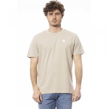 Invicta Beige Cotton T-Shirt - XXL