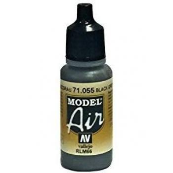 VALLEJO-3071055 71055 MODEL AIR COLOR RLM66 SCHWAR, surtido