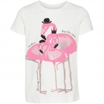 NAME IT Camiseta Manga Corta Niña SANNI - 110, Snow White