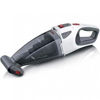 Severin HV7146 Aspirador de Mano Sin Cable 4 en 1, Sólidos y Líquidos, Pelo de Mascotas, Autonomía 30 Minutos, Capacidad 0.65L