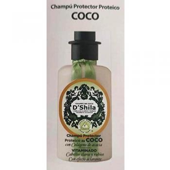 SHILA Champú Protector Coco con Colágeno de Acacia, Especial Cabellos Claros