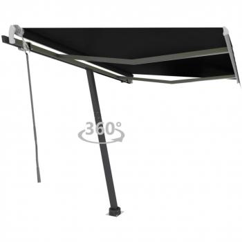 Tienda de Sombra Manual Autoportante 300x250 cm Antracita