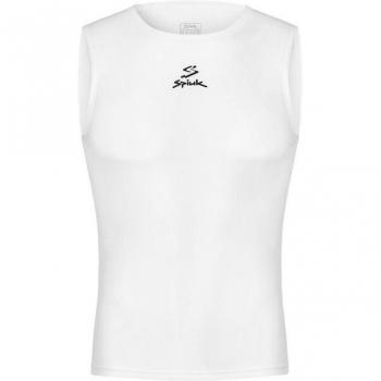 Camiseta de ciclismo Spiuk Anatomic sin mangas para hombre, color blanco, talla XXL