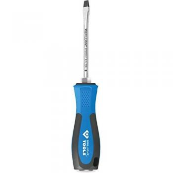 Destornillador plano Brilliant Tools con drástka y cabeza de impacto, 6,0 x 100 mm BT031051