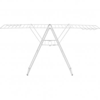 Brabantia HangOn Tendedero con Alas, 25 Metros de Longitud de Secado, Color Blanco
