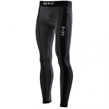 SIXS – Mallas pn2l Superlight Long con fondo, negro carbono, talla XXL