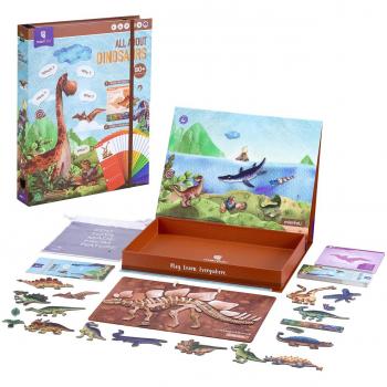 Gran Set Magnético de Dinosaurios - Puzzle Educativo Interactivo