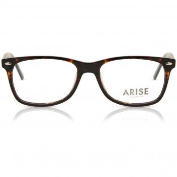 Cuadrado Montuta Completa Plástico Negro Armazones y Gafas Recetadas Anti-Azules para Hombre - Arise Collective