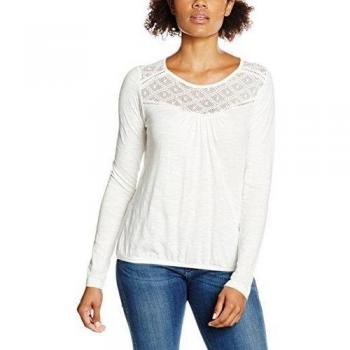 Roxy Carried Aweigh - Top de manga larga para mujer, color gris , talla L