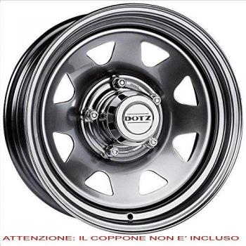 Llanta DOTZ Dakar 7x17 Silver 6x114 ET30 para 4x4