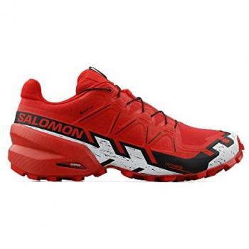 Salomon Pulsar Trail Zapatillas de trail running para hombre, color Rojo/Biking Red/Black, talla 44 EU
