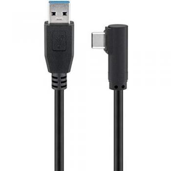 Microconnect USB3.1CA05A Cable USB 0,5m USB 3.2 Gen 1 (3.1 Gen 1) Tipo A a Tipo C Negro