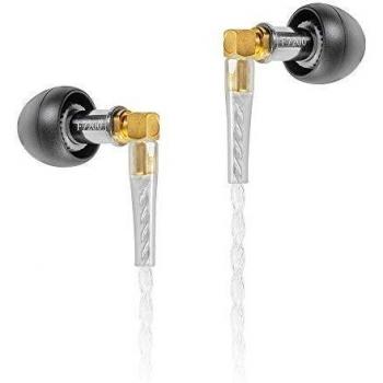 final F7200 - Auriculares in-Ear compactos con Controladores de Armadura equilibrada y Cable Desmontable, Acero Inoxidable, Plata