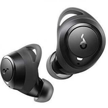 Auriculares Inalámbrico Soundcore de Anker Life A1 TWS, Potente Sonido Personalizado, 35 h de reproducción, Carga inalámbrica, Carga rápida USB-C, impermeabilidad IPX7, botón de Control, Bluetooth