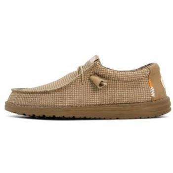 Zapatillas Informales para Hombre Hey Dude Modelo Wally Sport Mesh Blancas Talla 44