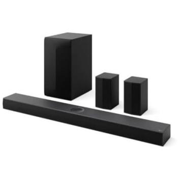 Barra de Sonido LG S70TR 5.1.1, 500W, Dolby Atmos, DTS:X, Subwoofer Inalámbrico, Bluetooth - Negro