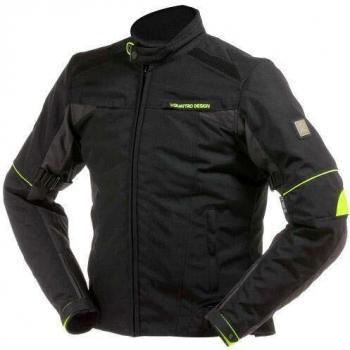 V Quattro Design Lorenzo - Chaqueta para hombre, color negro antracita, talla XL