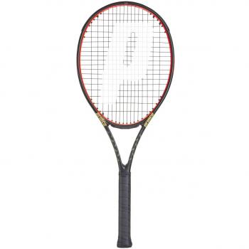 Prince TeXtreme2 Beast O3 100 - Raqueta de Tenis para Adulto, Color Negro/Rojo, tamaño Grip 1: 4 1/8 Inches, Grip 1: 4 1/8 Inches