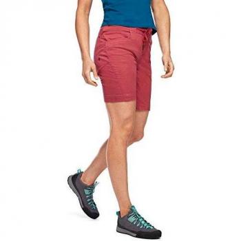 Black Diamond Credo 4 - Pantalones cortos de escalada para mujer, color rosa