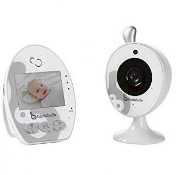 Babyphone Badabulle Video Online 250m, Pantalla Digital 2.4', Modo VOX, Visión Día/Noche