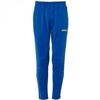 uhlsport Stream 22 Track Pants Pantalón, Unisex niños, Azure Blue/Lime Yellow, 164