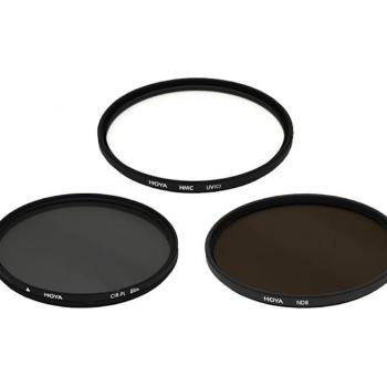 Kit de Filtros Hoya DFK II (UV, CPL, ND) 37mm