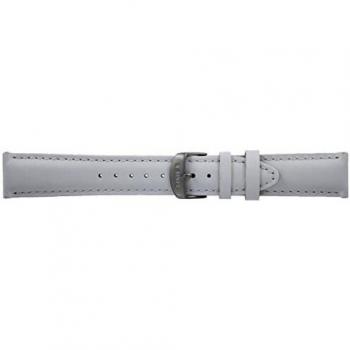 Timex correa de reloj T2N345 Piel Blanco 20mm